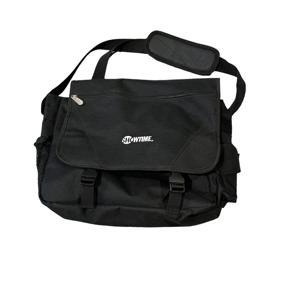 Messenger Bag Tote Black Showtime